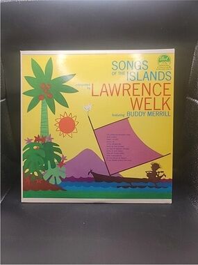Dots Songs of the Islands Vinyl Cover - Yellow, Green, Purple